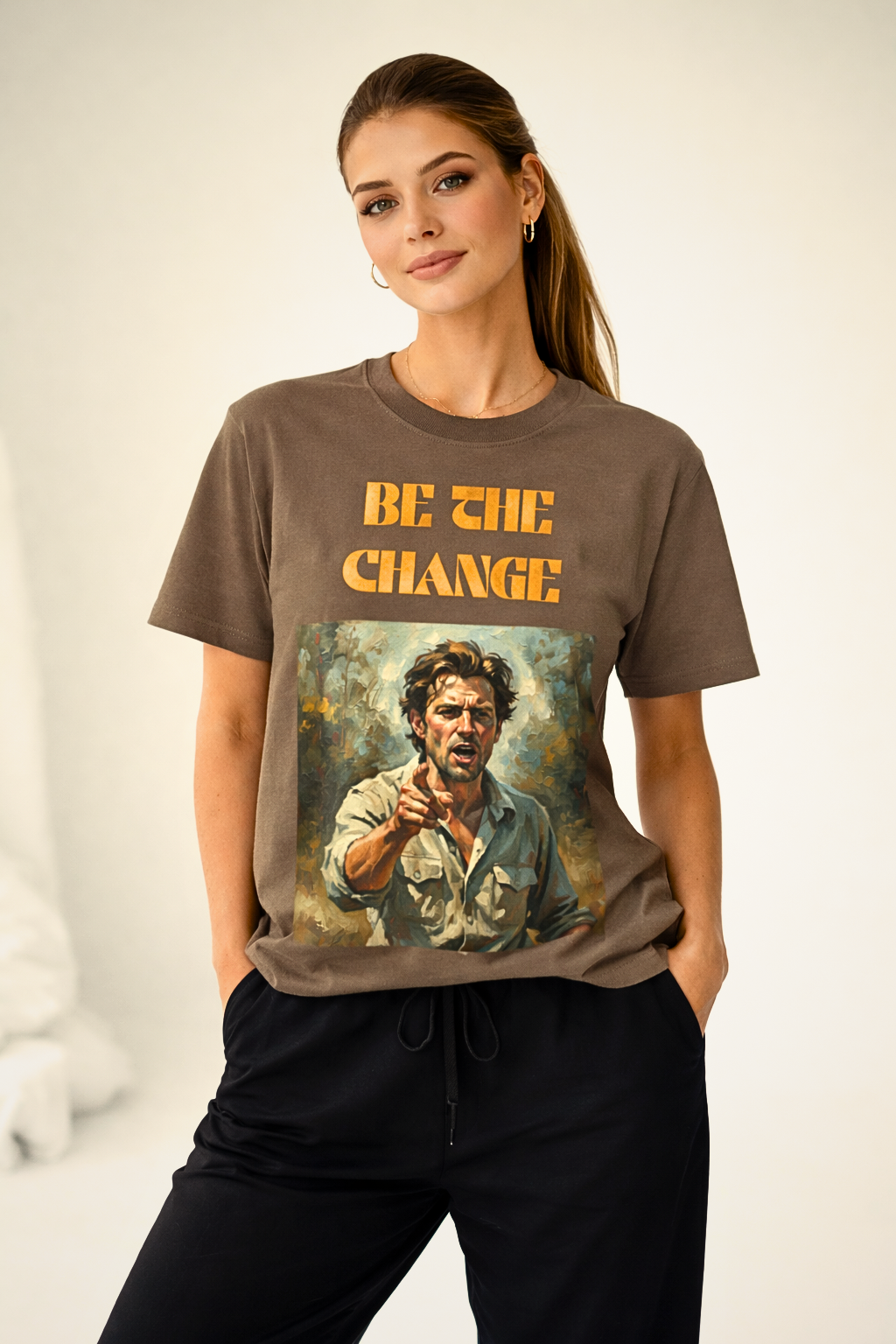 BE THE CHANGE T-SHIRT